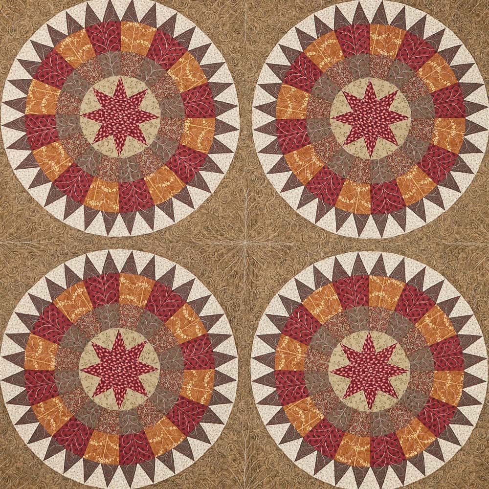 Circle Pattern Michelle Yeo Quilt Designs