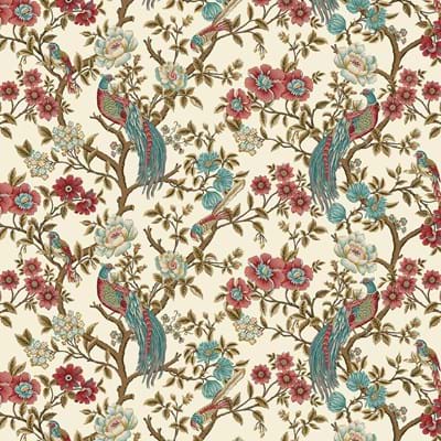 Lille Main Bird and Floral - Cream