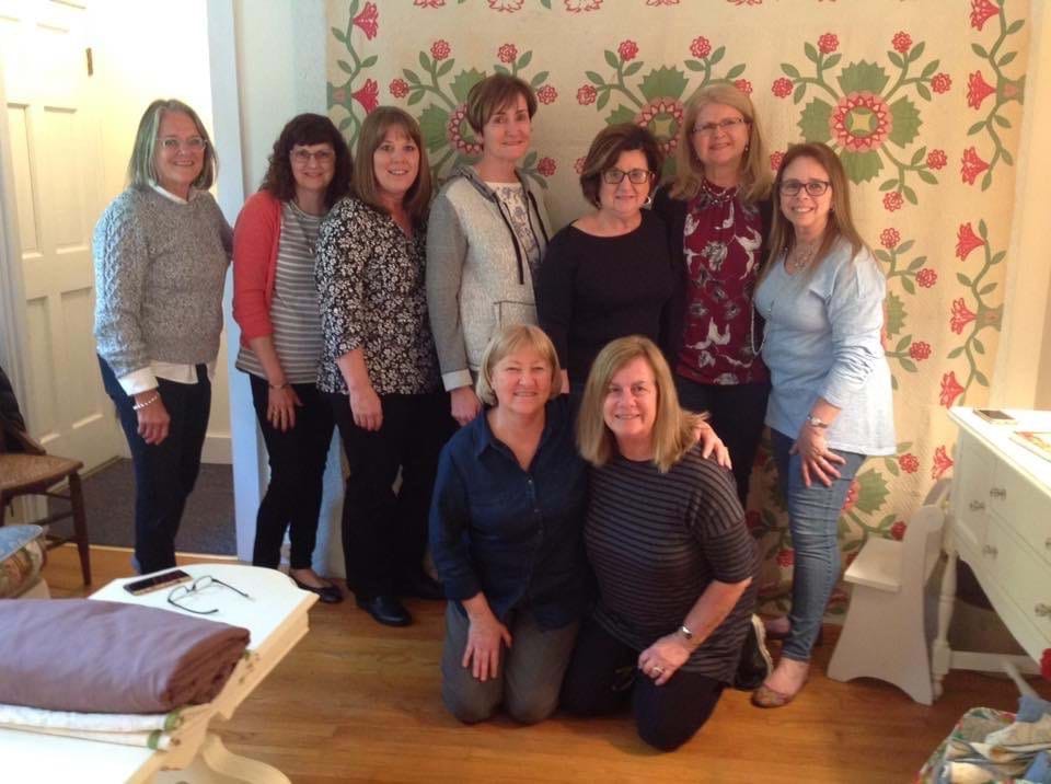 Dianne, myself and some of her local students & friends.