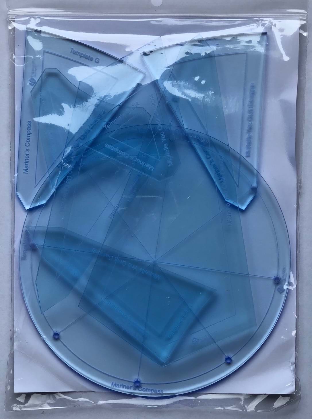 Mariners Compass Foundation Piecing Templates Michelle Yeo Quilt Designs