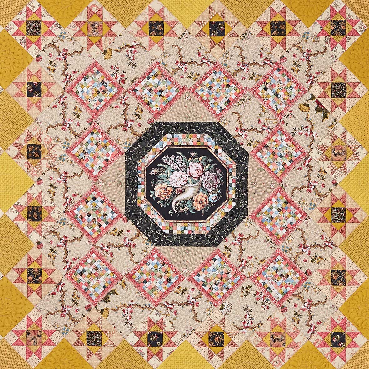 Bucklebury Chintz Pattern Michelle Yeo Quilt Designs