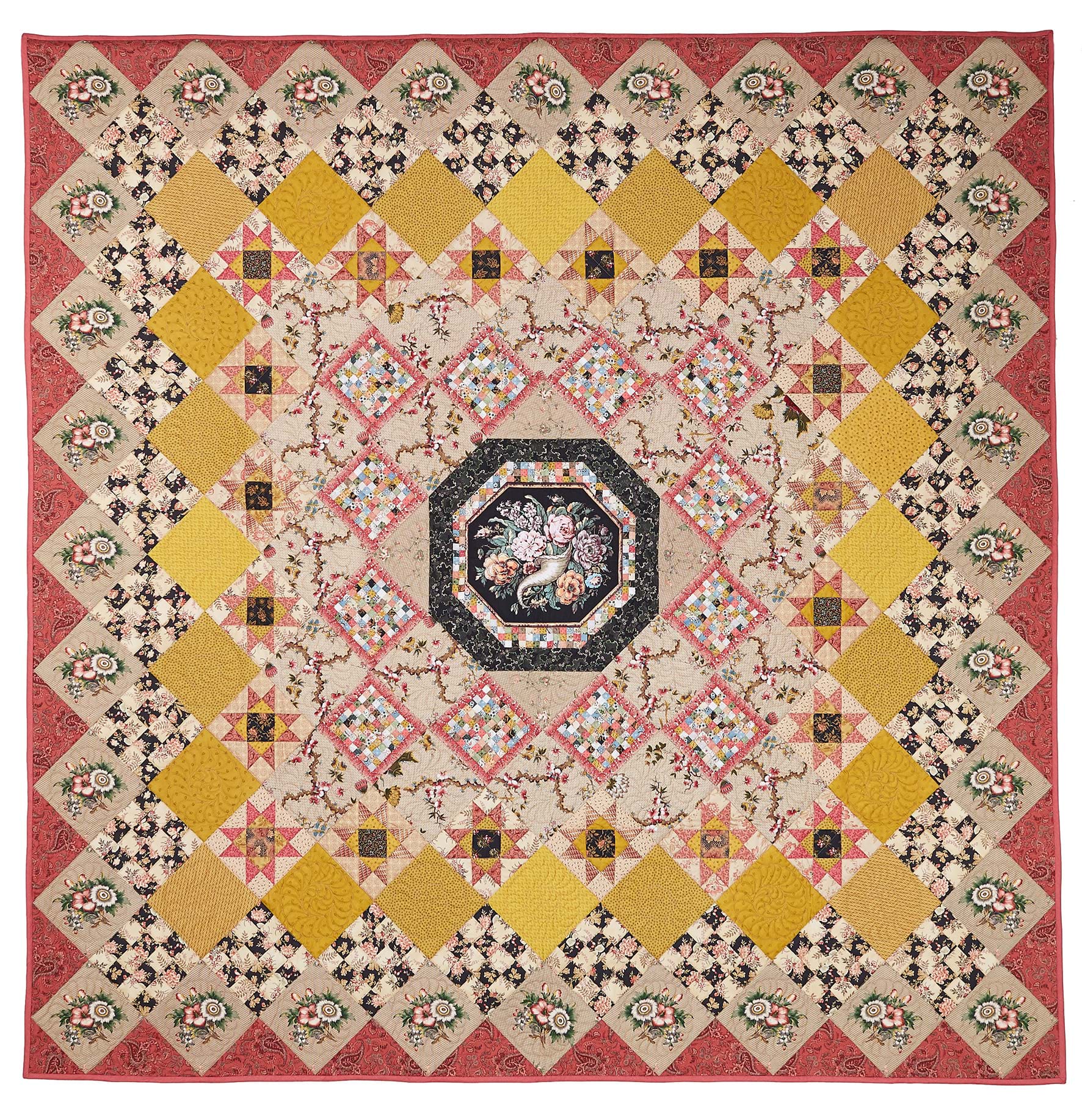 Bucklebury Chintz Pattern Michelle Yeo Quilt Designs