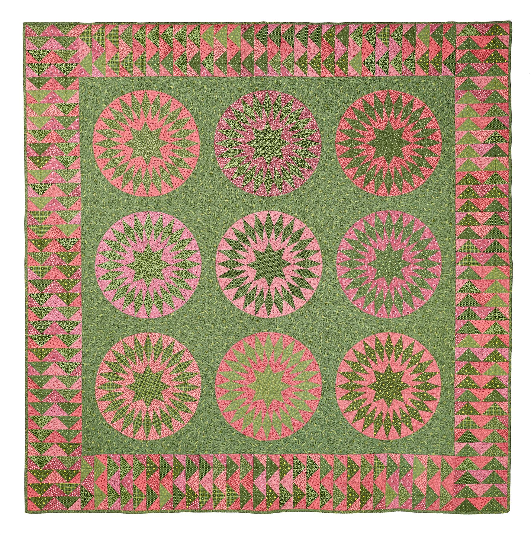 Pennsylvania Sunburst Pattern Michelle Yeo Quilt Designs